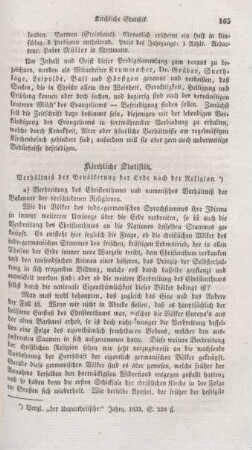 165-184 Kirchliche Statistik