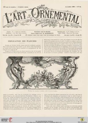 Nr. 25 (21 Juillet 1883)
