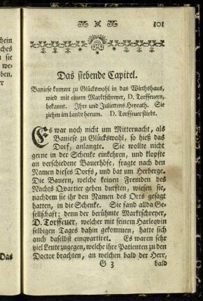 Das siebende Capitel.