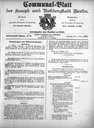 1884,9: No. 9, 2. März 1884