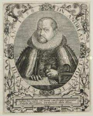 Porträt des Rechtsgelehrten Andreas Cludius