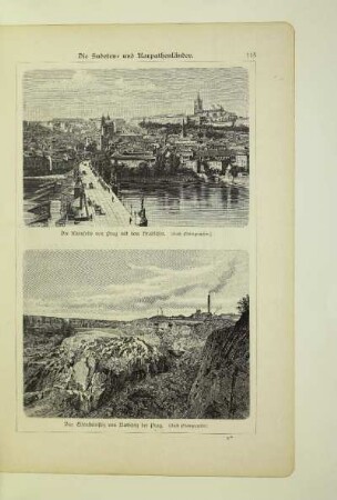 Die Kleinseite von Prag mit dem Hradschin