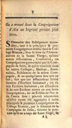 Extrait Des Registres Du Parlement De Provence : Du 19 Juin 1762