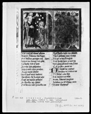 Rudolf von Ems, Weltchronik — Naboth wird gesteinigt, Folio 236recto
