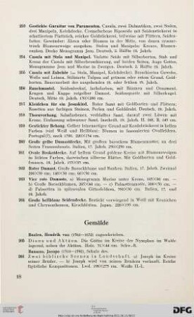 Gemälde (Nr. 265-358)