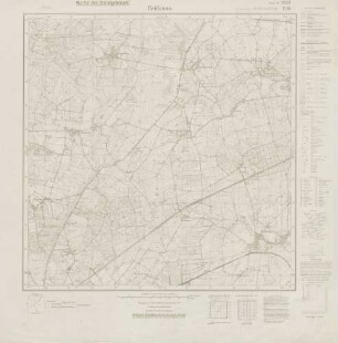 2623 (alte Nr.: 1210) Heidenau, Meßtischblatt (4cm - Karte)
