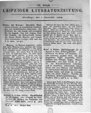 1802-12-07 : 138. Stück