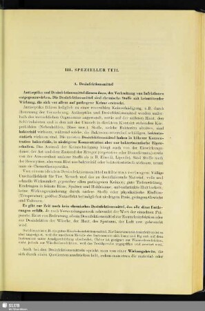III. Spezieller Teil