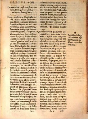 Sacra Congregatione Concilij Salisburgen. Capitulationum. : Pro Celsiss., & Reuerendiss. D. Archiepiscopo Principe Salisburgen. Summarium Additionale responsionis