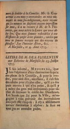 Lettre D'Un Négociant de Marseille, A un de ses Amis de Paris