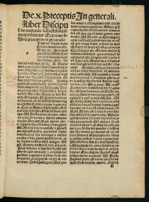 A1r-A3r, De decem preceptis