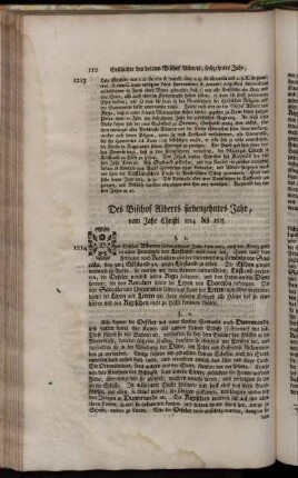 Des Bischof Alberts siebenzehntes Jahr, vom Jahr Christi 1214 bis 1215.