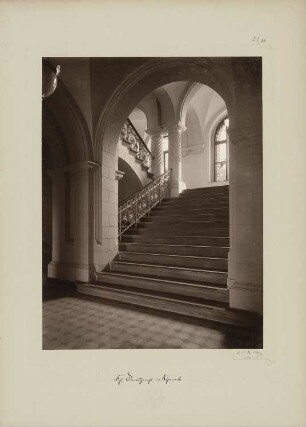 Amtsgericht, Berlin-Köpenick: Treppenhaus