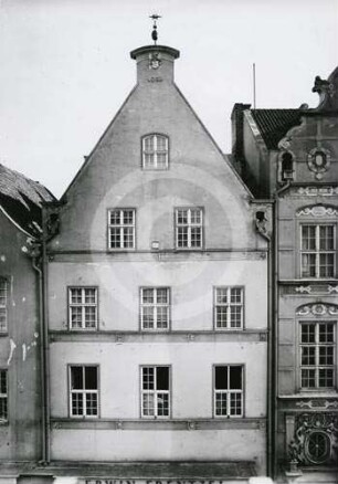 Fassade des Bürgerhauses Heilig-Geist-Strasse 19 in Elbing
