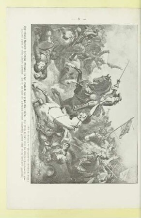 Der Große Kurfürst Friedrich Wilhelm in der Schlacht bei Fehrbellin (1675)
