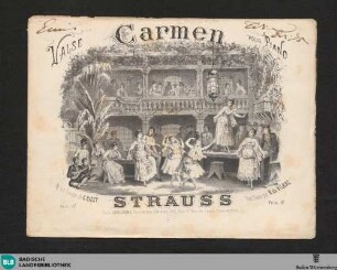 Carmen : opéra comique de George Bizet; valses de Strauss pour piano