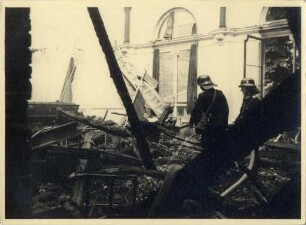 Zerstörungen Zweiter Weltkrieg - Luftangriff 2./3.09.1942. Städtische Musikschule für Jugend und Volk, Sophienstraße 43