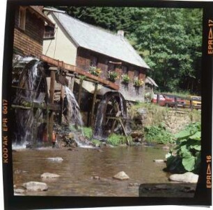 Die Hexenlochmühle im Sommer