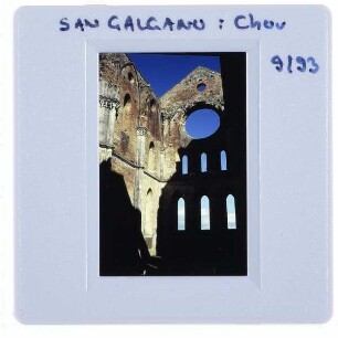 Chiusdino, Abtei S. Galgano : Chor