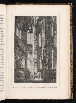 Das Sacramentshäuschen in der St. Laurenziuskirche, von Adam Krafft.