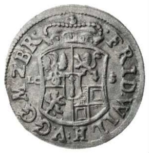 Fundmünze, 1/12 Taler, 1685