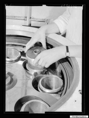 Vakuumanlage, Teilansicht, Foto 1961