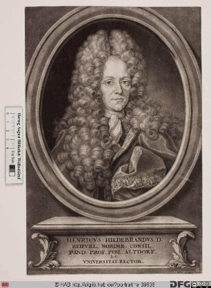 Bildnis Heinrich Hildebrand