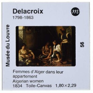 Delacroix, Die Frauen von Algier