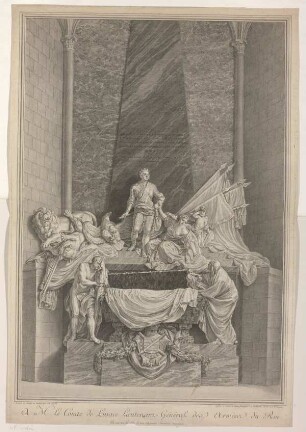Grabmal des Moritz von Sachsen, Straßburg, St. Thomas