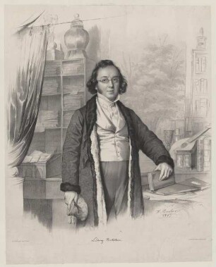 Bildnis des Ludwig Bechstein