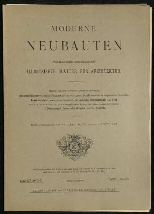 Lieferung Nr. 5. Tafel 81-100