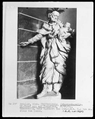 Heiliger Josef mit dem Jesuskind