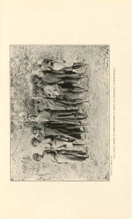 Plate XXXIV. Group of Negrito women at Santa Fé, Zambales, showing dress