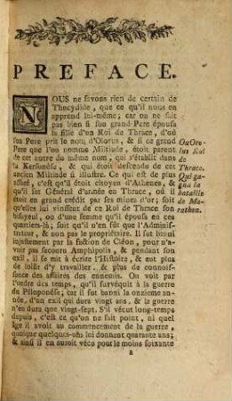 L' Histoire De Thucydide De La Guerre Du Peloponese, 1