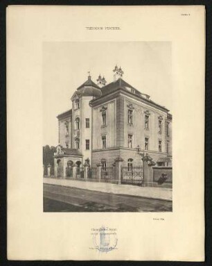 Schulhaus an der Haimhauserstrasse. Portal