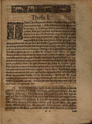 Disputatio Theologica De Summa Fidei Non Qualislibet Sed Quae Per Caritatem Operatur Necessitate Ad Salutem