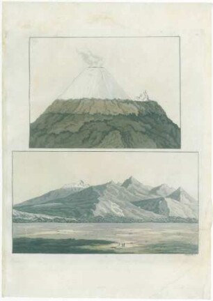 Der Vulkan Cotopaxi (17712 Fuß)