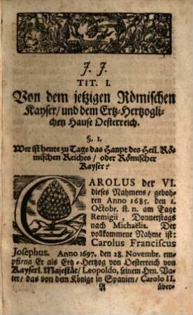 Das jetzt lebende Europa. Oder Genealogische Beschreibung aller jetzt lebenden Durchlauchtigsten Häupter in demselben, In auserlesenen Fragen vorgestellet, und mit den neuesten Historischen Remarquen, nebst nöthigem Register versehen