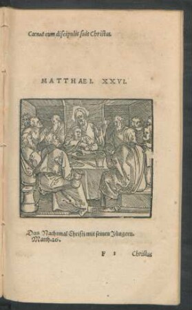 Matthaei. XXVI.