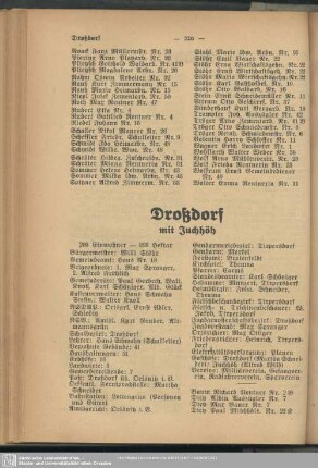 Droßdorf mit Juchhöh