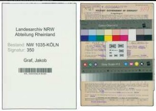 Entnazifizierung Jakob Graf , geb. 02.11.1893 (Vorarbeiter)
