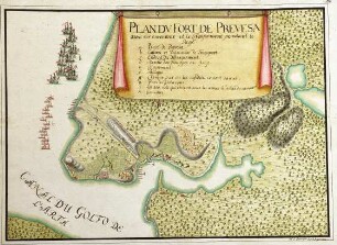 WHK 17 Krieg zwischen den Türken, dem Kaiser und Venedig: Belagerung von Preveza, 1717
