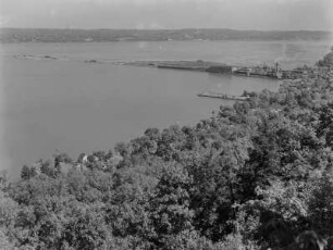 Piermont (New York), Blick auf den Hudson River