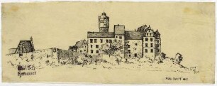 Ronneburg bei Büdingen, Anlage von Nordosten