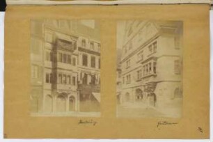 Erker, Straßburg / Erker, Heilbronn: Ansichten (aus: Skizzen- und Fotoalbum 16)