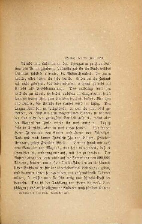 Tagebücher : aus dem Nachlaß Varnhagen's von Ense, 14