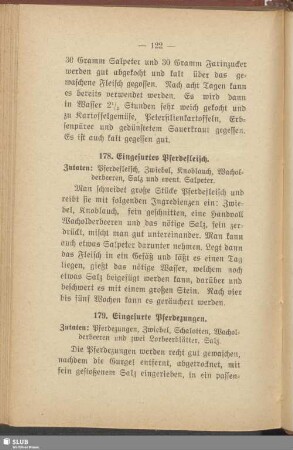 178. Einseurtes Pferdefleisch
