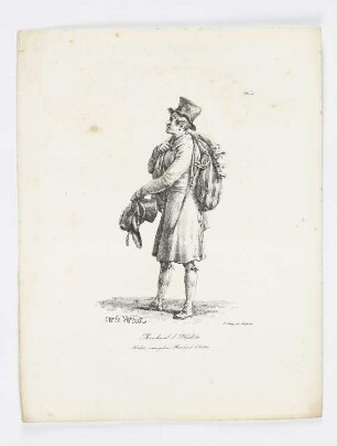 Marchand d’Habits, Blatt 5 der Folge "Rufe von Pariser Straßenhändlern"