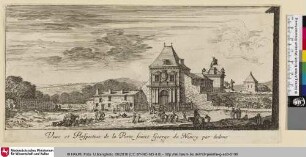 Veue et Perspective de la Porte Saint George de Nancy par dedans
