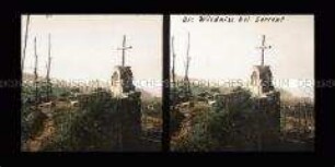 Landschaft und Kreuz bei Sorrent